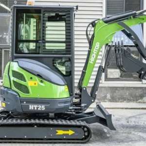 HT25 Quanchai engine, boom swing+hydraulic operation, Quanchai engine shed +closed cabin+A/C+Rear view camera